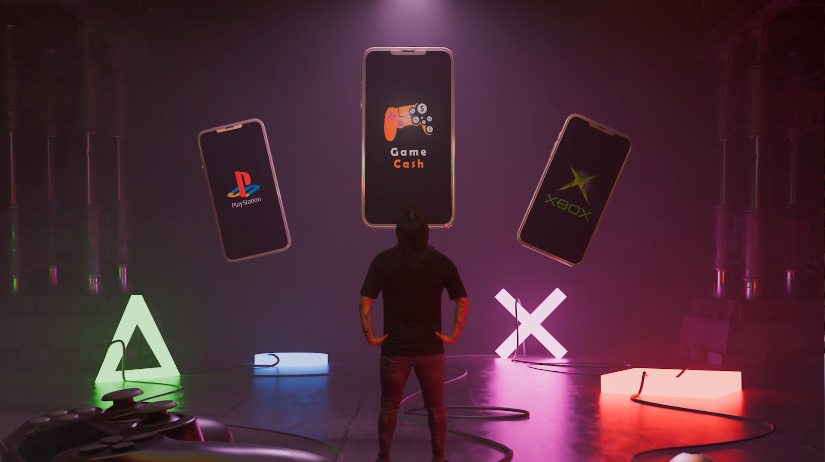 Banner GAME CASH COMERCIAL